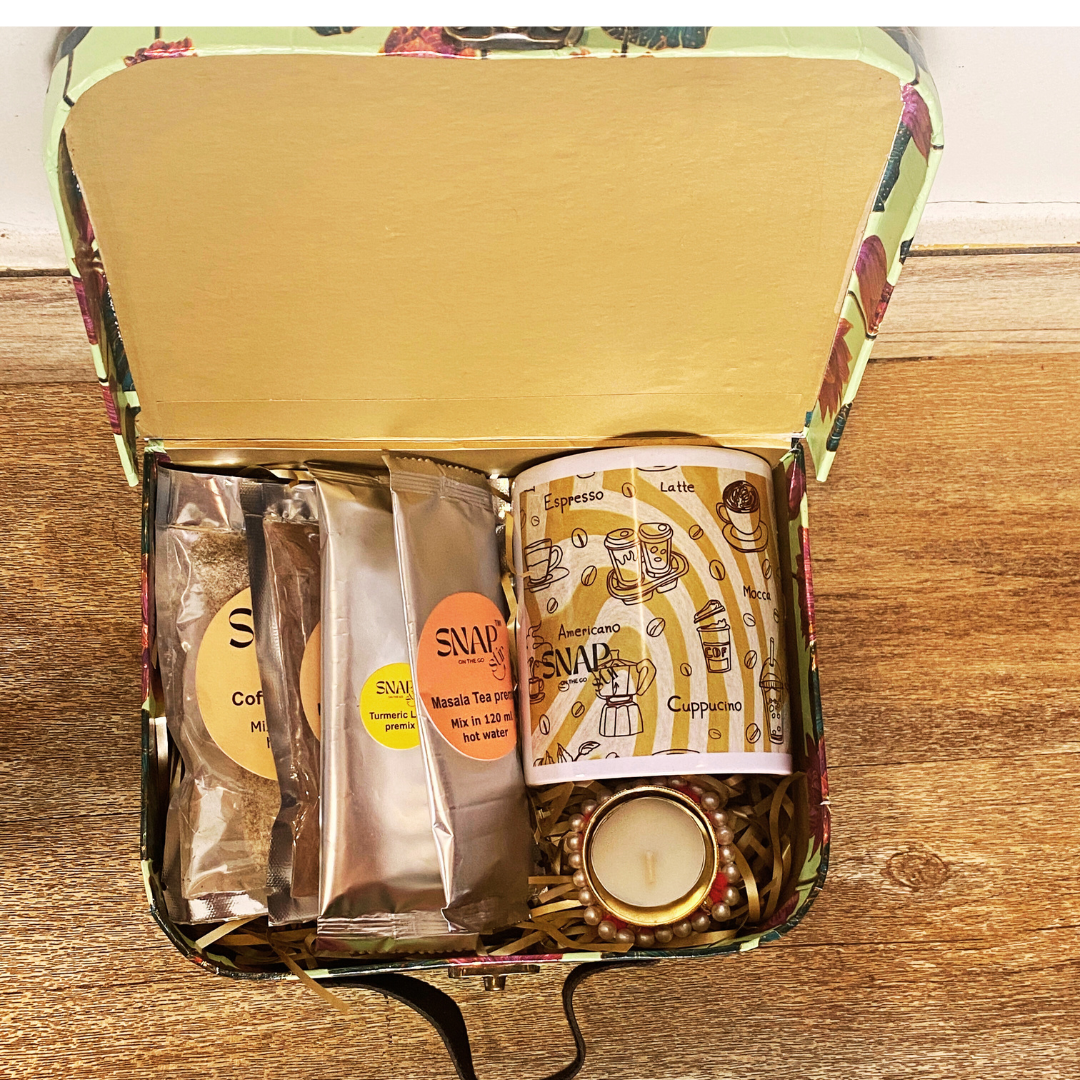 Snap stir explorer pack gift hamper | All product in one | Festive Beverage Gift Box