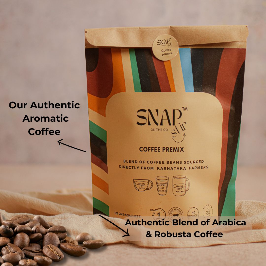 About Instant Coffee Premix Snap Stir